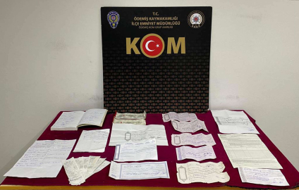 Ödemiş'te tefecilik operasyonu; 6 gözaltı
