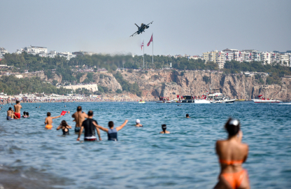 Antalya'da F-16'lardan 100'üncü yıl gösterisi/ Ek fotoğraf