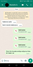 Kayıp denizcileri arama çalışmaları 4'üncü gününde/ Ek fotoğraf