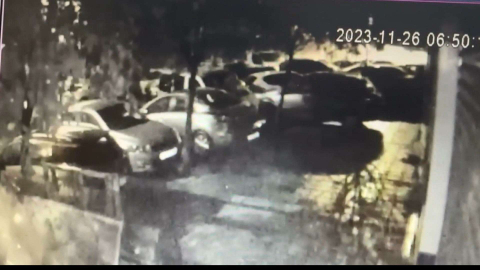 Kağıthane'de 1 kişinin öldüğü silahlı saldırı sonrası yaşanan kaza kamerada