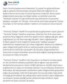 AK Partili Çelik: 'Terörsüz Türkiye', ülkemizin 'iç cephe'sinin güçlenmesine stratejik katkılar sağlayacak