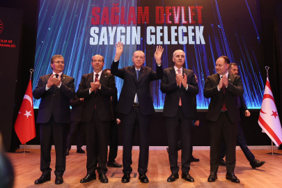 Cumhurbaşkanı Erdoğan: Söz konusu Kıbrıs davası olunca soyadımız Kuzey Kıbrıs Türk Cumhuriyeti'dir/Ek fotoğraf ve görüntü