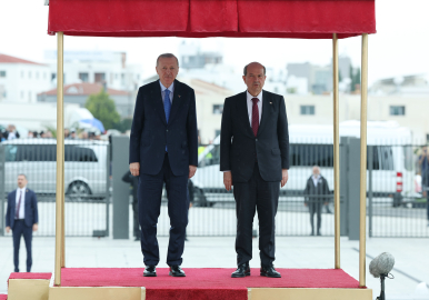 Cumhurbaşkanı Erdoğan, KKTC'deki yeni Cumhuriyet Yerleşkesi'nin açılışını yaptı / Ek fotoğraflar eklendi
