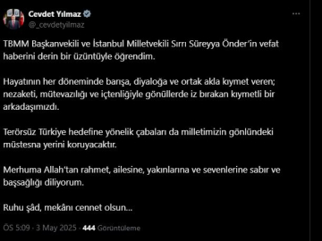 Siyasilerden Sırrı Süreyya Önder için başsağlığı mesajı (2)