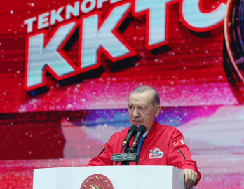 Cumhurbaşkanı Erdoğan: Türk milleti ve Kıbrıs Türk'ü olarak bu topraklarda ev sahibiyiz
