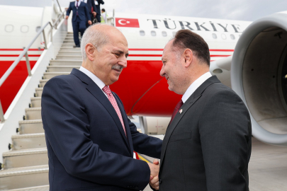 TBMM Başkanı Kurtulmuş, KKTC’de / Video eklendi