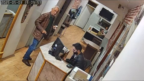 İstanbul - Özel'e saldıran Selçuk Tengioğlu'nun saldırıdan önce konakladığı oteldeki görüntüleri ortaya çıktı