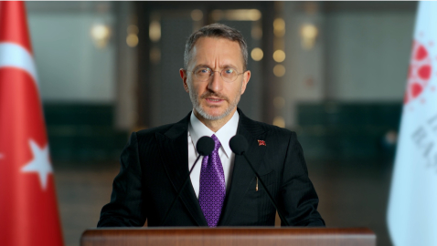 Fahrettin Altun, New York'taki 'Türk Günü Yürüyüşü' dolayısıyla katılımcılara seslendi
