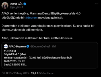 İstanbul - İstanbul'da 4.0 büyüklüğünde deprem / Ek görüntü - Ek bilgi