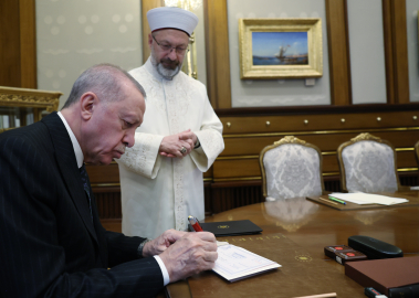 Cumhurbaşkanı Erdoğan, TDV'ye kurban bağışında bulundu