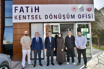 ‘Fatih’te kentsel dönüşüm hızla sürüyor’