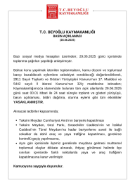 İstanbul - Beyoğlu’nda gösteri, yürüyüş ve açık hava toplantıları 1 gün süreyle yasaklandı