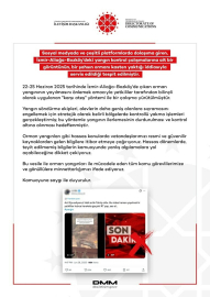 İzmir Aliağa yangınında sosyal medyadaki iddialarla ilgili açıklama