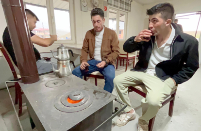 Temmuz ayında kışı yaşıyorlar