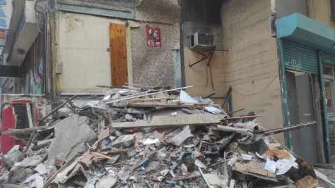 İstanbul- Beyoğlu'ndaki patlamanın izleri gün aydınlanınca ortaya çıktı