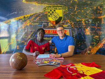 Göztepe Junior Olaitan Ishola ile imzaladı