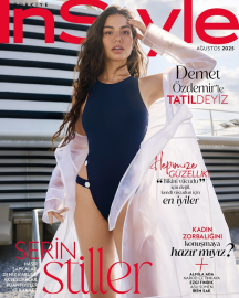 Demet Özdemir, InStyle'ın ağustos sayısına kapak oldu