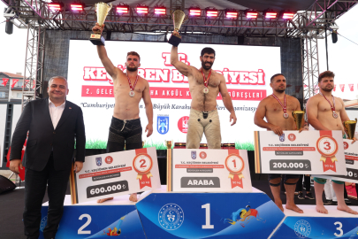 Taha Akgül Karakucak Güreşleri'nin şampiyonu Feyzullah Aktürk oldu / Ek fotoğraflar
