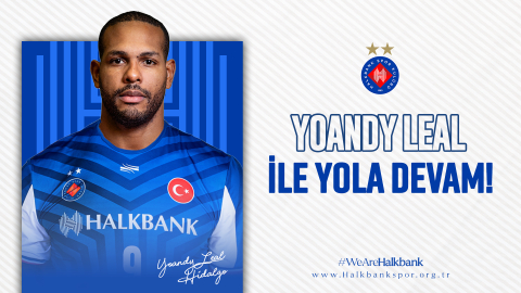 Halkbank’ta, Yoandy Leal ile yola devam