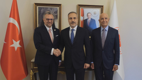 İstanbul - Bakan Fidan, Trump'ın Afrika'dan Sorumlu Kıdemli Danışmanı Boulos'u kabul etti