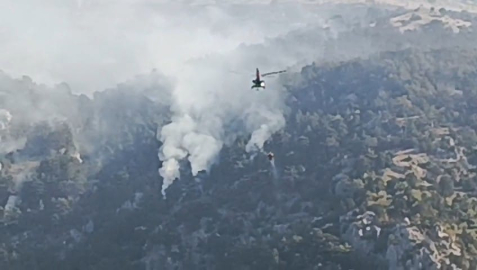 Amasya’daki orman yangını 16 saat sonra kontrol altına alındı; 35 hektar alan zarar gördü