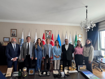 ULUSKON Başkanı Atasoy, Moğolistan Büyükelçisi Gombosuren'i ağırladı