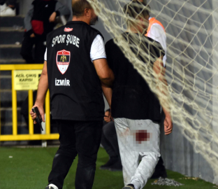 Tribün şiddetinin görüntüsü ortaya çıktı