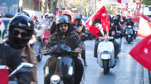 İstanbul - Bağdat Caddesi'nde Cumhuriyet Bayramı kutlamaları / Ek görüntü