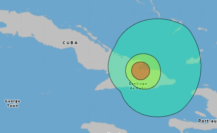 Melissa Kasırgası, Küba'ya ulaştı