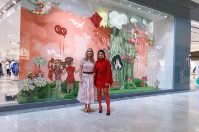 Koton’dan 23 Nisan’a “Neşe Ormanı” Dokunuşu: Çocukların Hayal Gücü Vitrine Taşındı